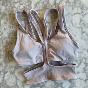Greyish pink Alo sports bra - XS